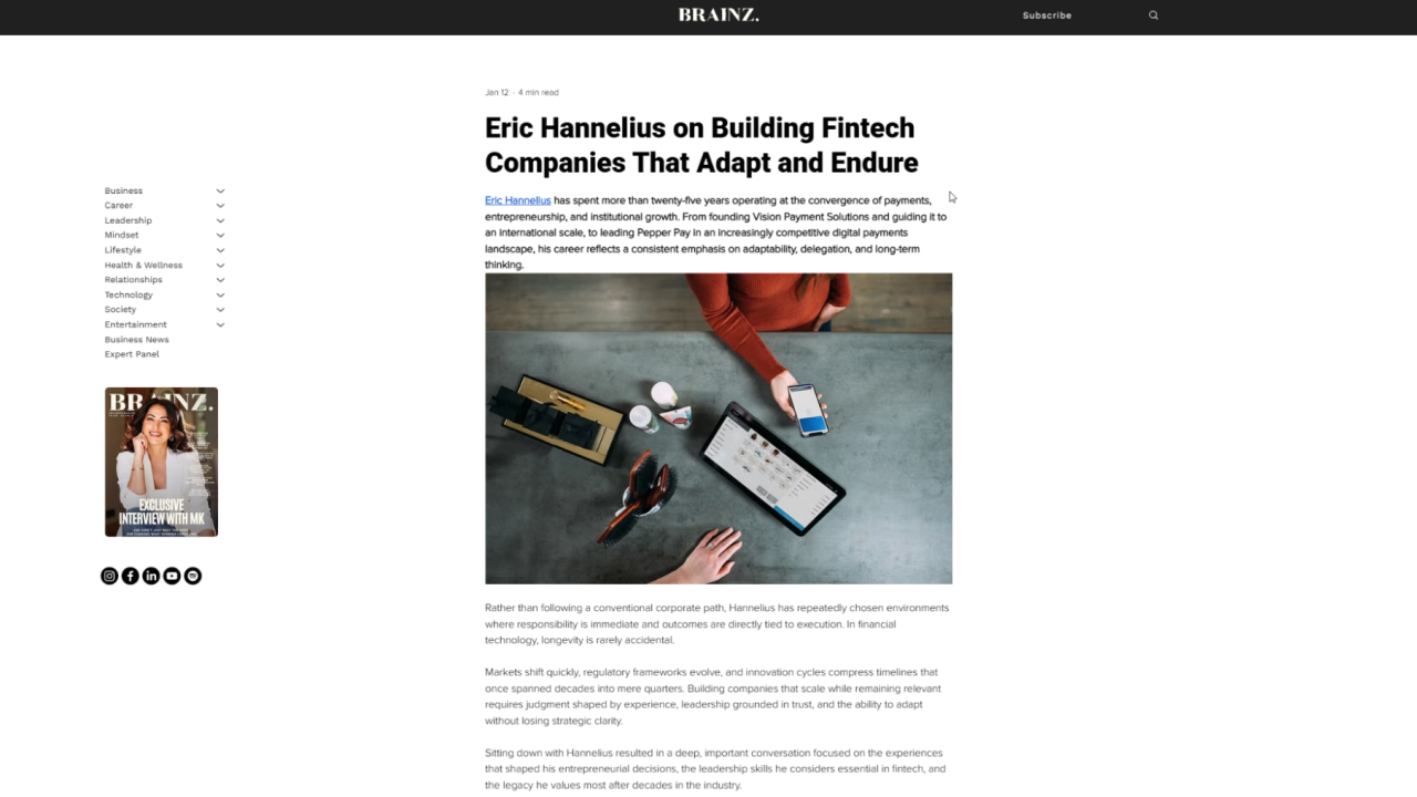 Modern Fintech Leadership
